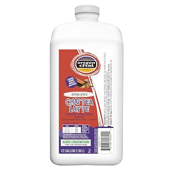 Oregon Chai Extra Spicy Super Concentrate، 64 Fluid Ounce Pack of 1