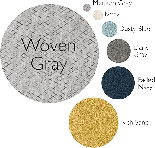 Miniatura 12 de Leick Home 595249 Song Floral - Alfombra rectangular para interiores y exteriores, 3 x 5 pies