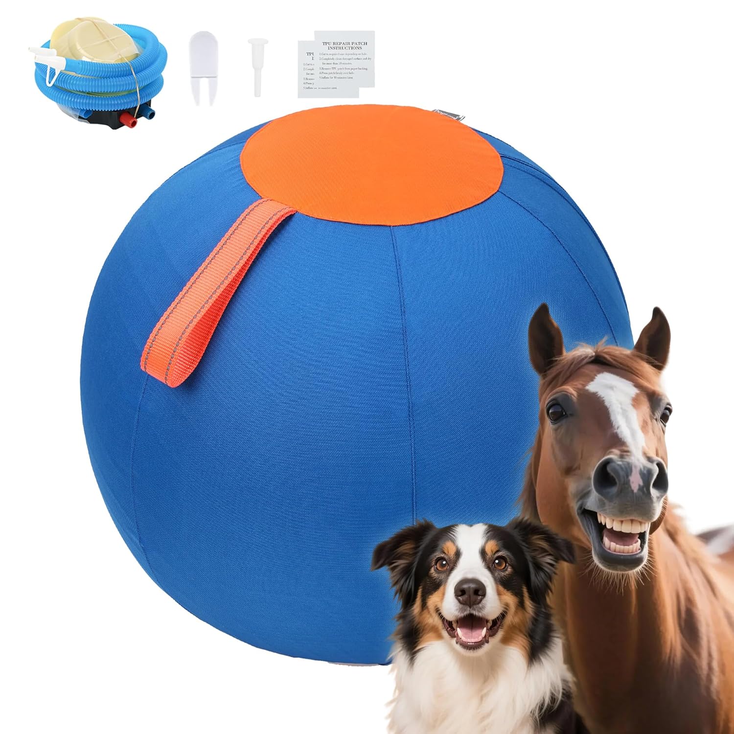Dog Herding Ball for Dogs Puppies Toy Balls for Cattle Australian Shepherd Non-Chewing Activities Large Dog Toy Oxford