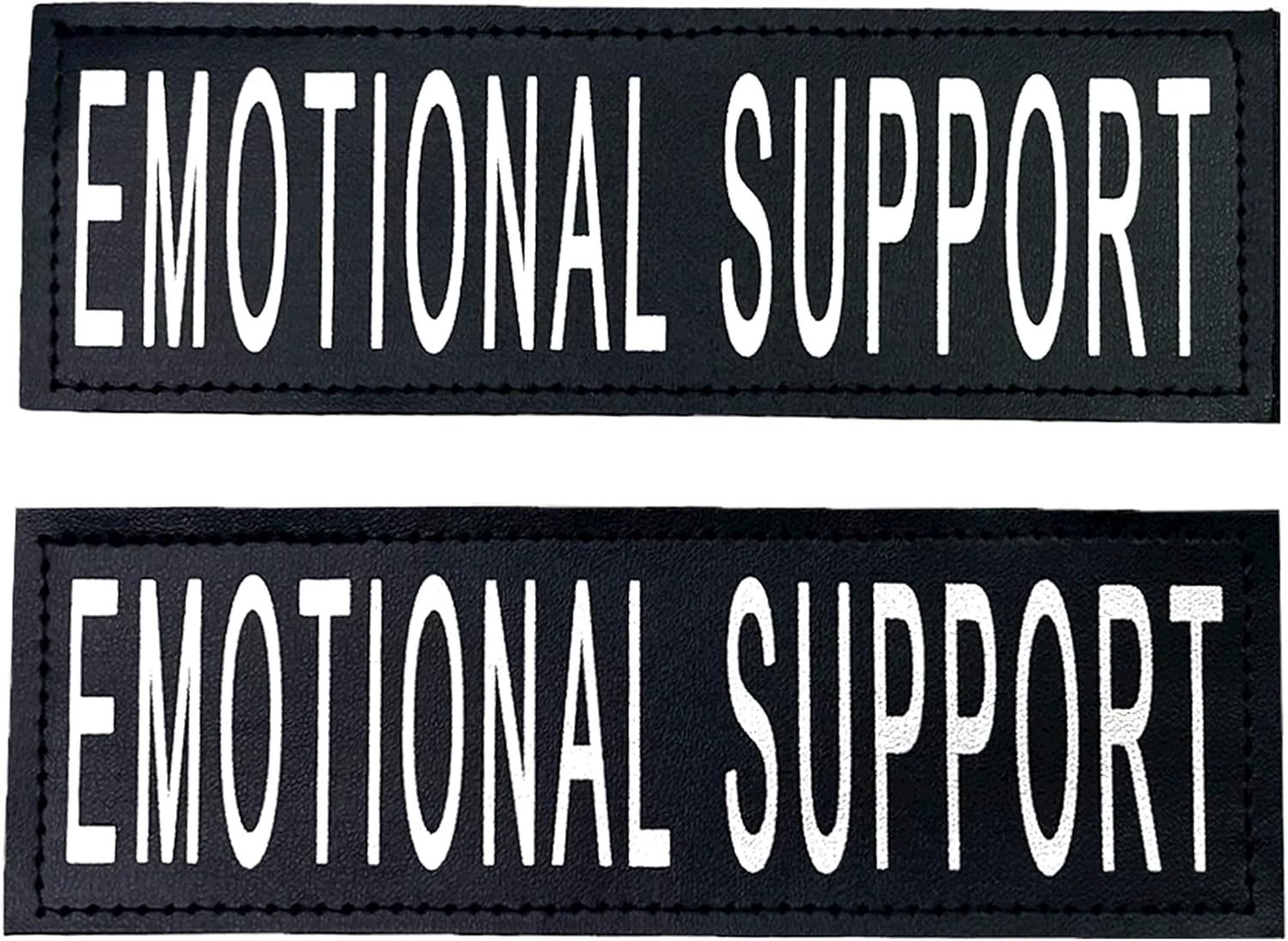 Albcorp Emotional Support Dog Patches – Set of 2 with Hook Backing Albcorp Emotional Support Dog Patches – Set of 2 with Hook Backing