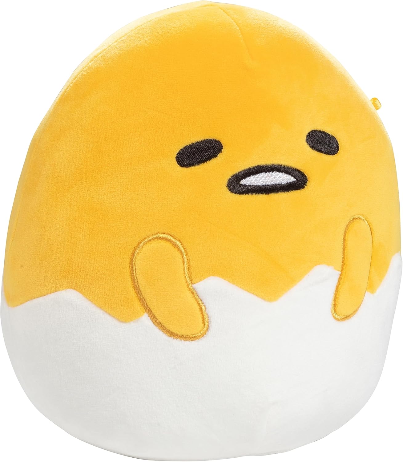 Squishmallows Original 8-Inch Gudetama The Lazy Egg - Official Jazwares Plush - Collectible Soft & Squishy Sanrio Easter Egg Stuffed Animal Toy - Add to Your Squad - Gift for Kids, Girls & Boys - Image 2