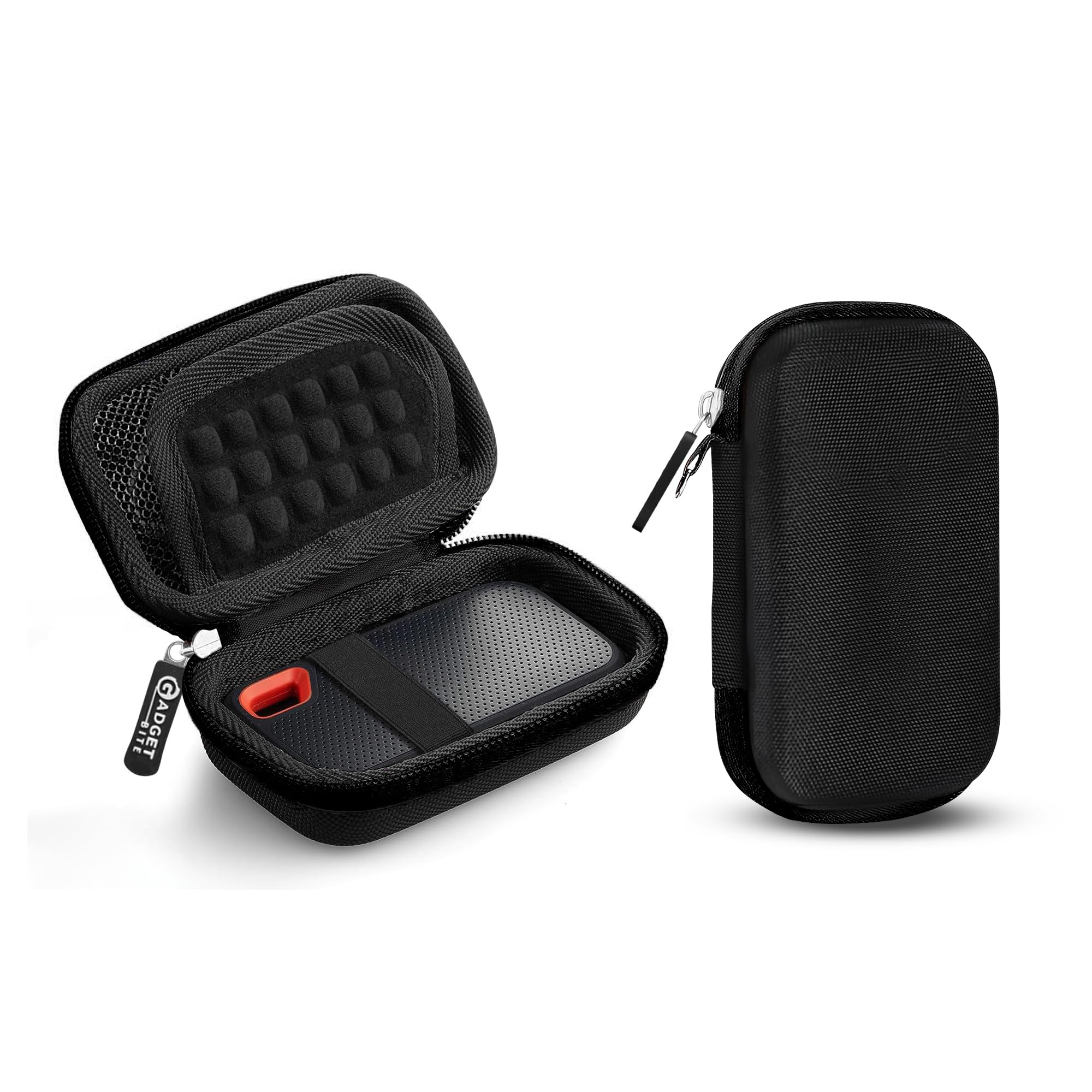 Gadgetbite SSD Case Cover Compatible for San-Disk Extreme Pro/San-Disk Extreme Portable External SSD 500GB-2TB, Travel Case Protective Cover Storage Bag (Black) (B0CZP4XLH7) Amazon Price History, Amazon Price Tracker