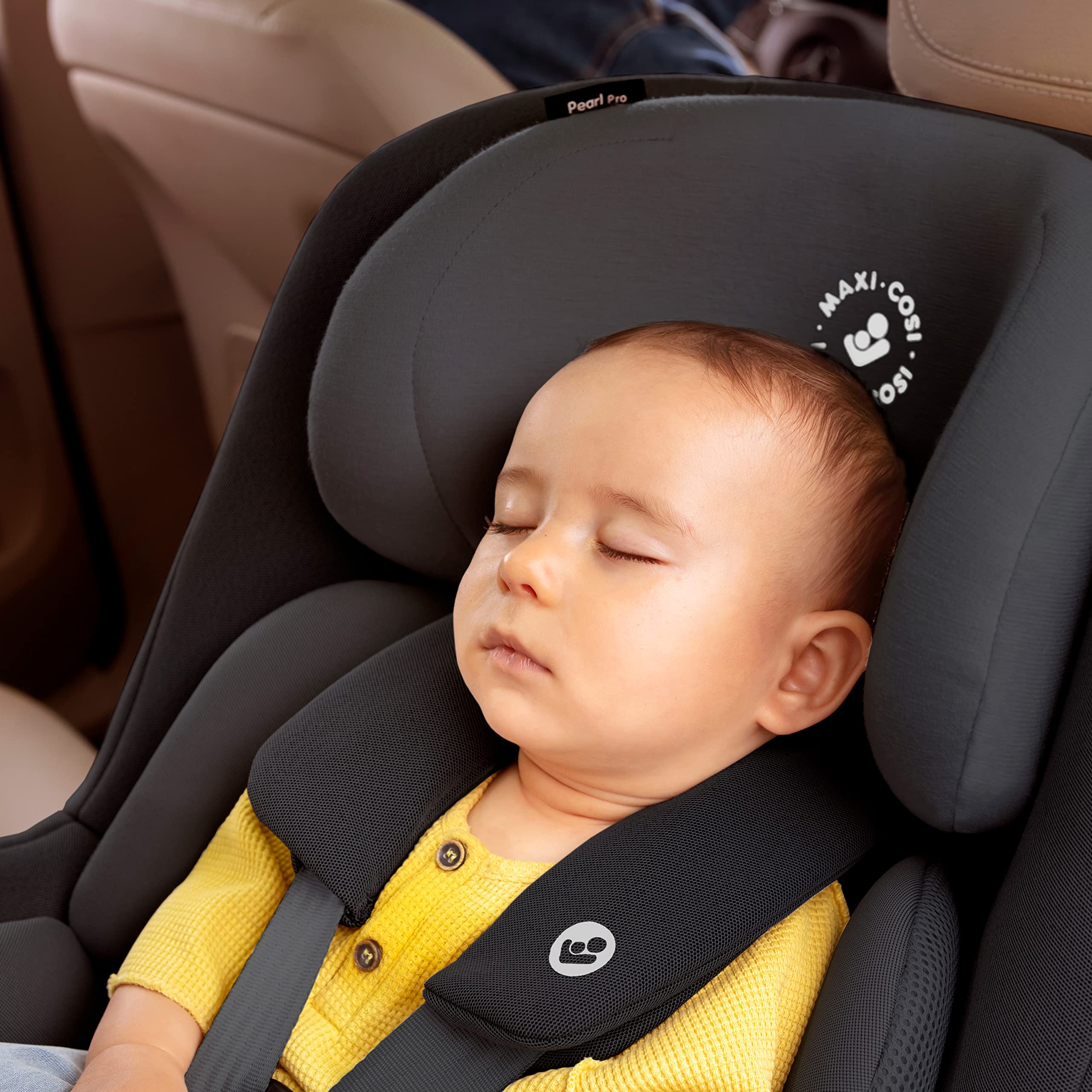 Maxi-Cosi Pearl Pro² i-Size, fotelik dla malucha, ISOFIX, fotelik montowany tyłem do kierunku jazdy, grupa 1, 6 miesięcy do 4 lat, 67 do 105 cm, Authentic Black