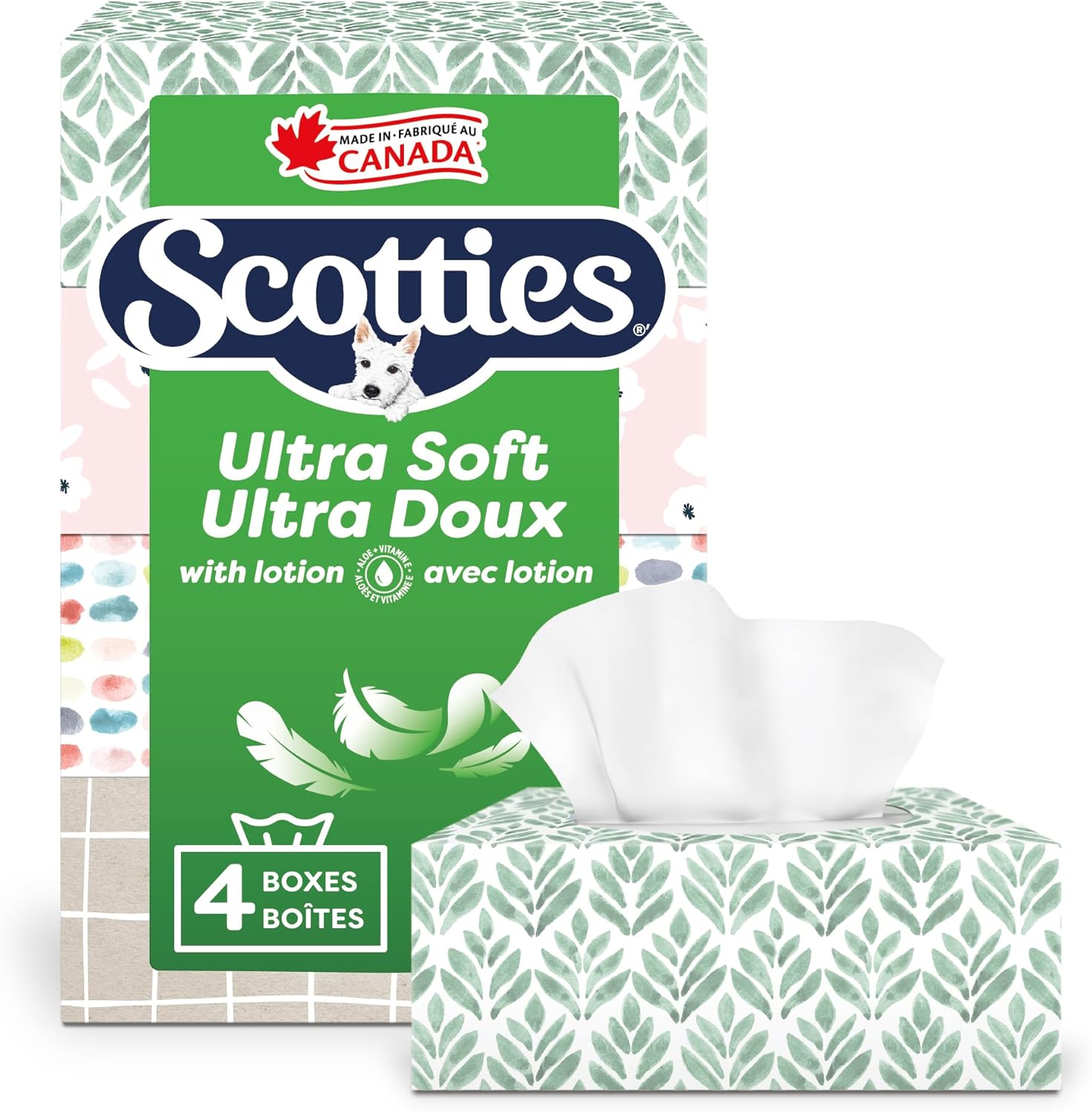 Scotties Ultra Soft with Lotion Gentle, Hypoallergenic Tissue