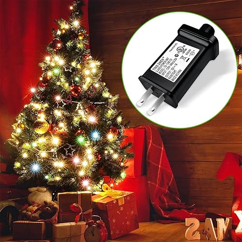 Miniatura 6 de Transformador LED de unidad de alimentación clase 2 impermeable adaptador de enchufe IP44 de EE UU controlador LED de uso estacional para cadena de