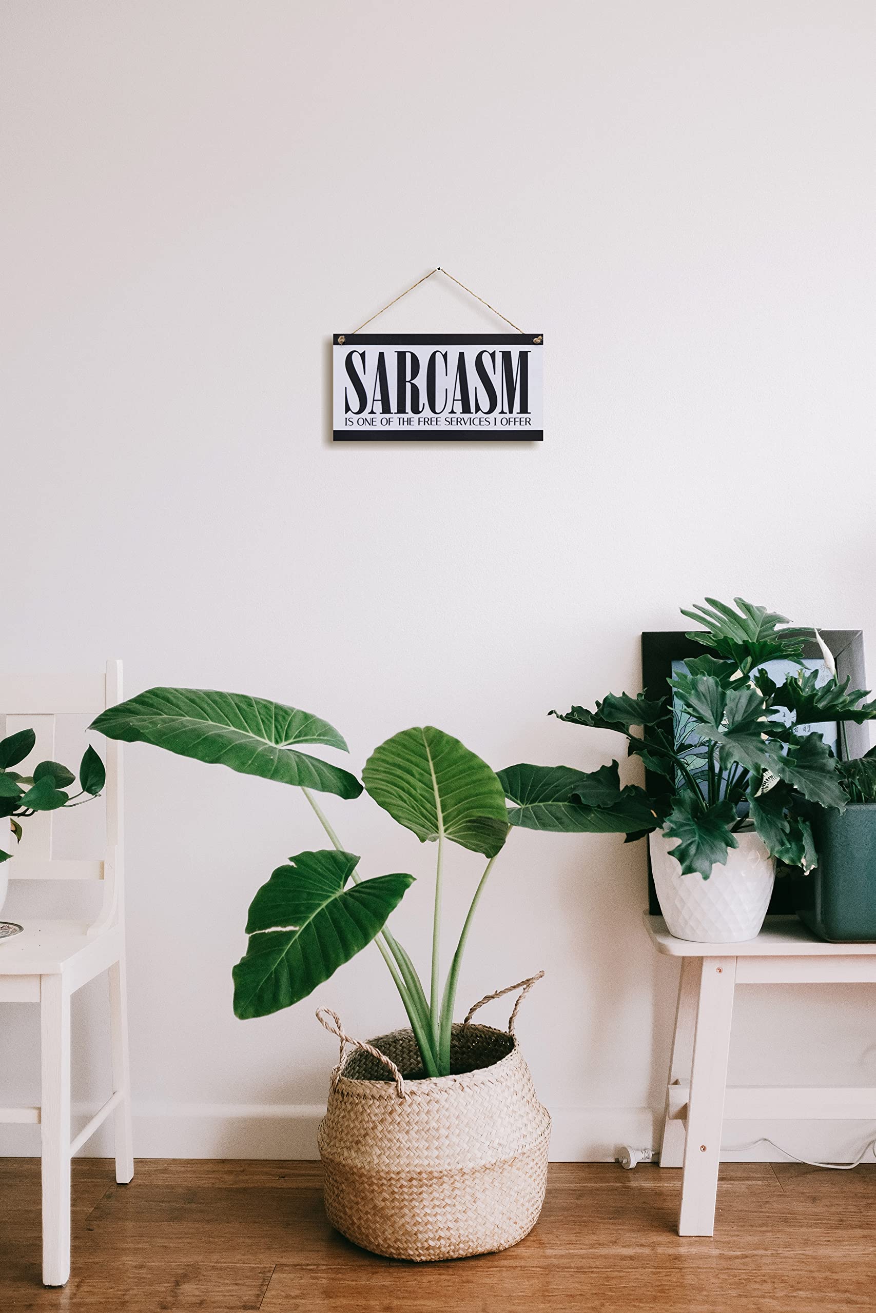 CARISPIBET Decorative Sarcasm Sign - Office & Home Plaque, 6" x 12", 6 x 12 inch - Image 3