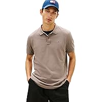 Tommy Jeans Polo da Uomo Tjm Slim Placket Ext Dm0Dm20676 S/S Polo