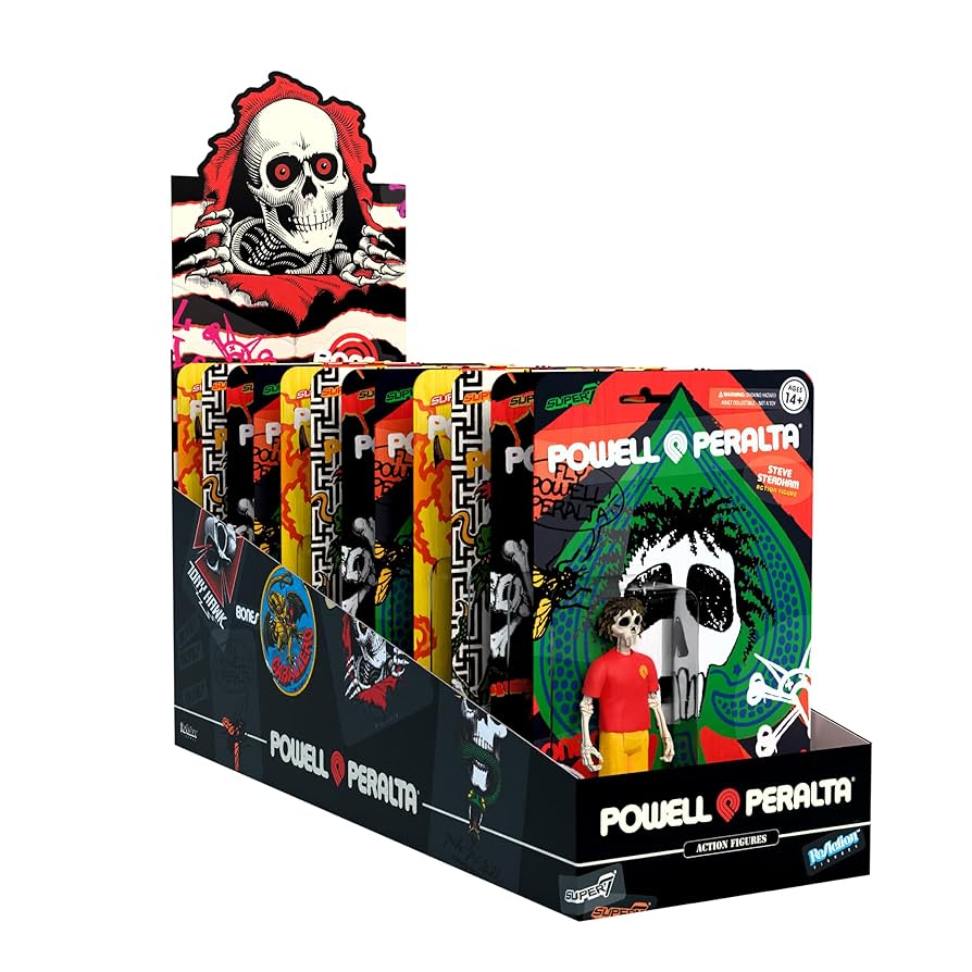 値下げ最終super7 Powell Peralta フィギュア 3体セット Amazon.com: Super7 Powell-Peralta - 3.75