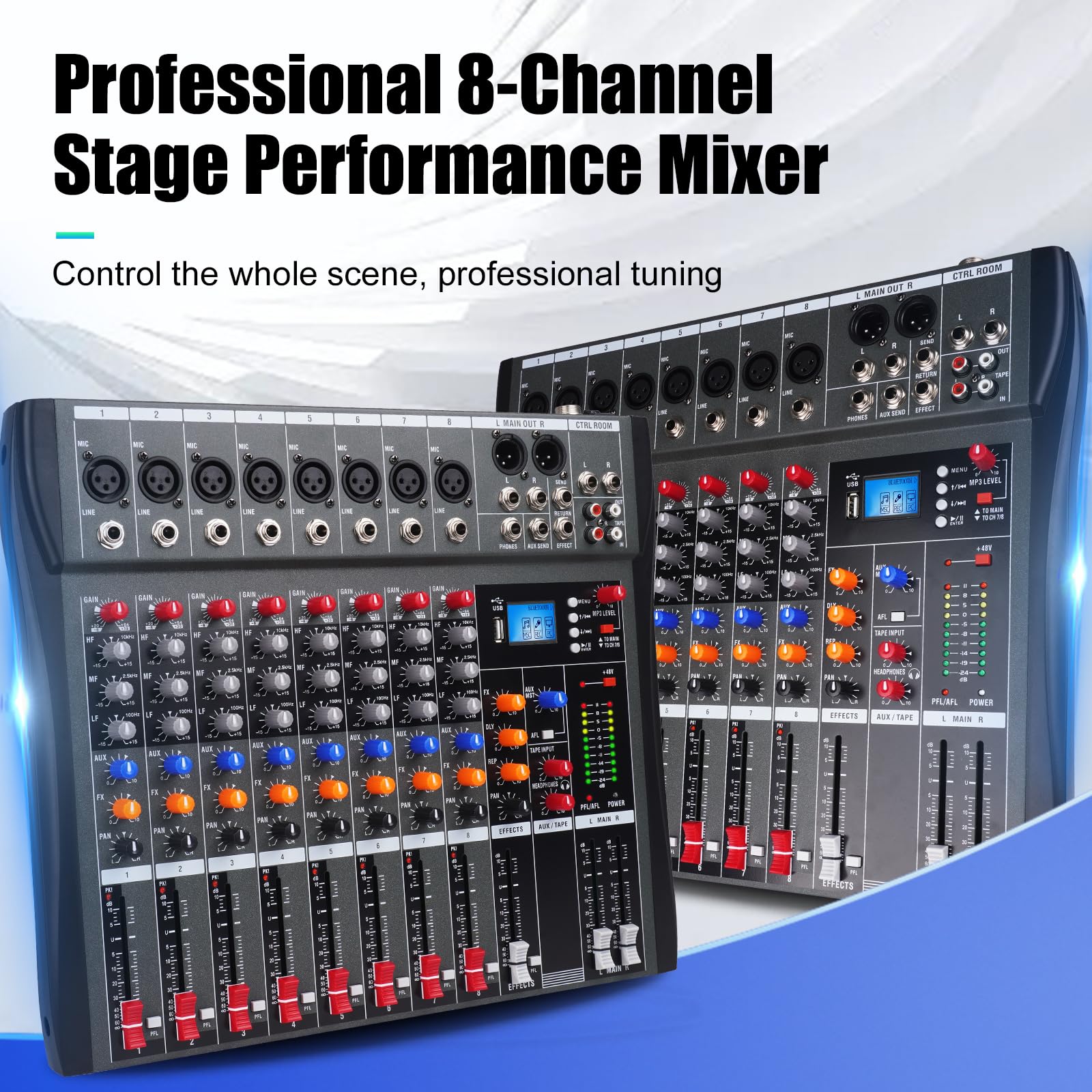 Amazon.com: Yamnweo GX8 Professional Sound Board Console 8 Channel