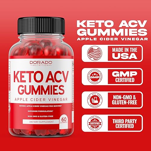 Miniatura 5 de Keto ACV Gummies para pérdida de peso fórmula avanzada (1000 mg por porción), digestión, metabolismo, desintoxicación y limpieza, gomitas de vinagre