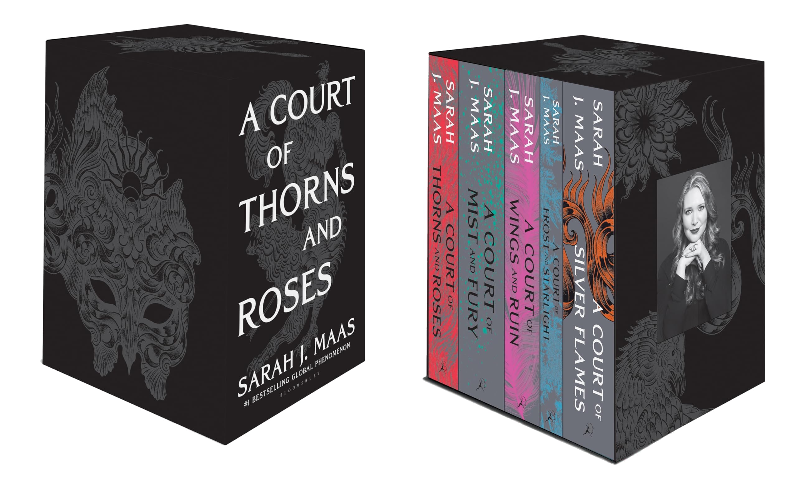 A Court of Thorns and Roses Box Set (5 books): Hardcover