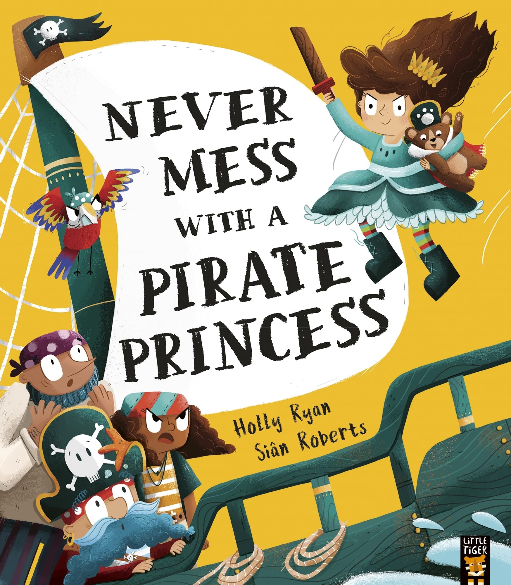 Never Mess With a Pirate Princess by Holly Ryan (Paperback Book)