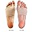 Brison Podiatrist-Designed Metatarsal Pads for Women & Men - Ball of Foot Cushions Pain Relief Gel Sleeves Metatarsalgia Mortons Neuroma Calluses - 2 Pairs (Beige, Large) M 9-11 / W 11-13