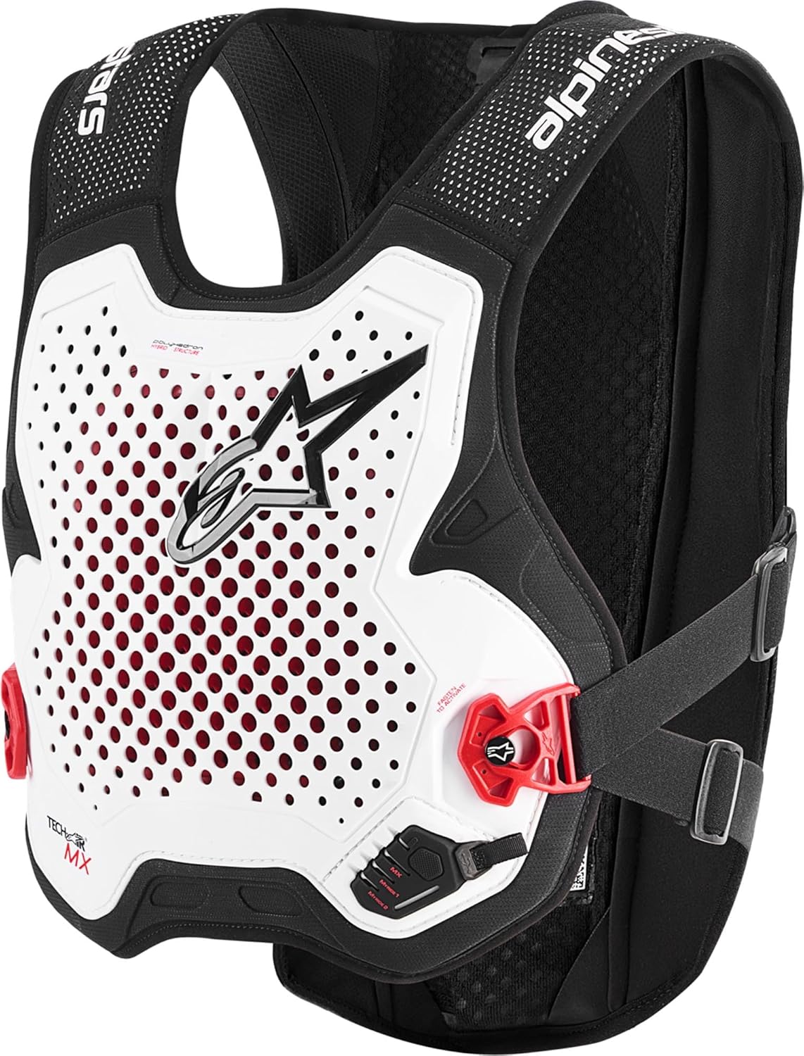 Tech-Air MX System, Black, Motocross Chest Protection