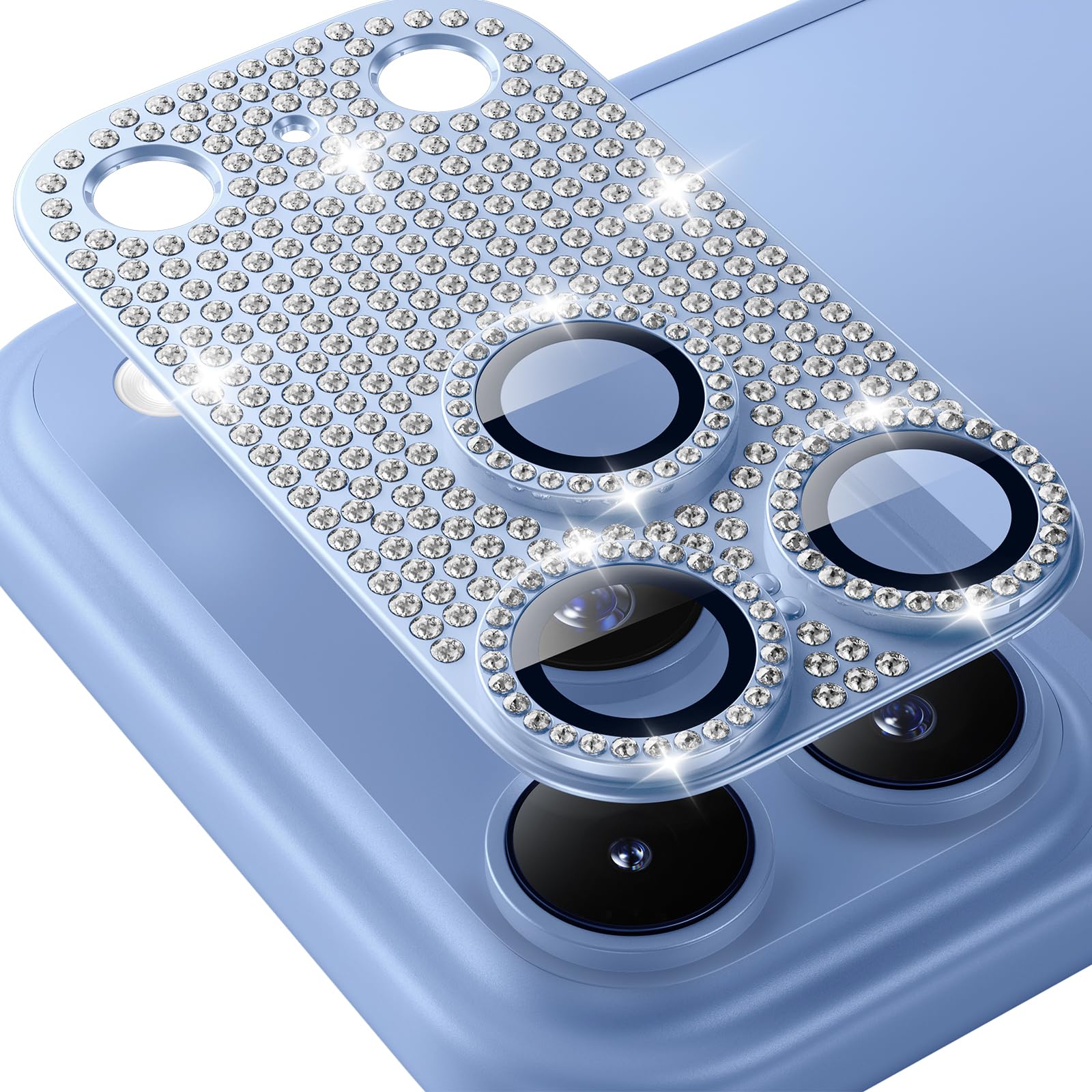 Hoerrye for iPhone 18 Pro Max Camera Lens Protector - Matte Alloy, HD Clear