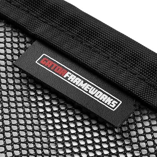 Miniatura 12 de Gator Frameworks Sistema de gestión de cables de malla se monta debajo del escritorio para optimizar tu espacio de trabajo, bridas integradas