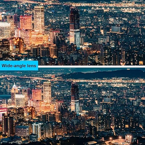 Miniatura 6 de Kit de lente de cámara de teléfono celular 3 en 1 lente ojo de pez macro gran angular universal para teléfonos inteligentes iPhone Samsung Android