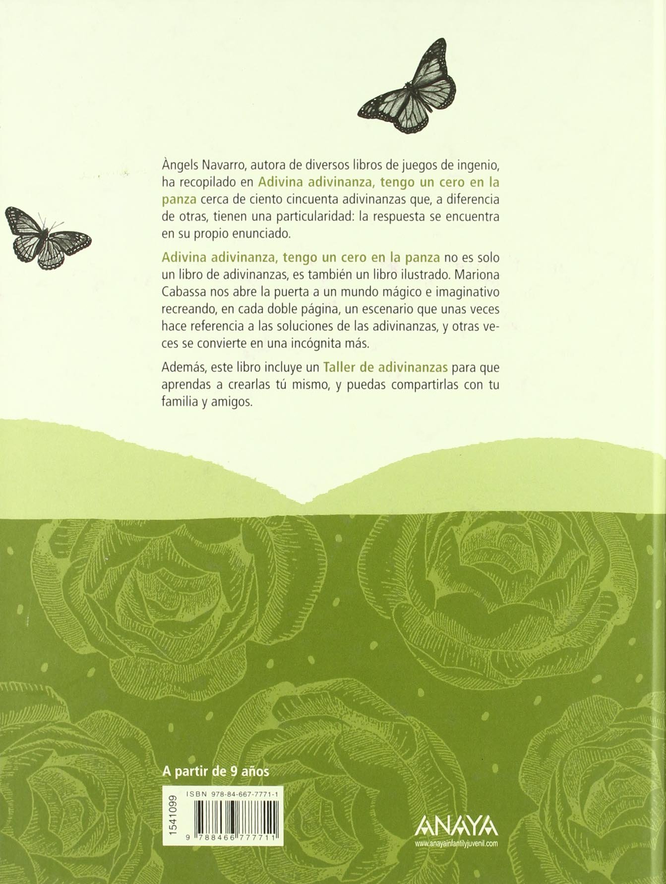 Adivina adivinanza, tengo un cero en la panza (Literatura Infantil (6-11 Años) - Adivinanzas)