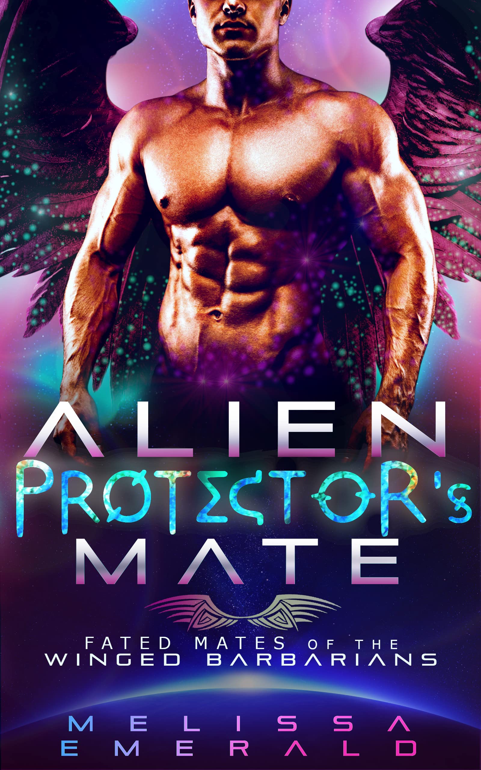 Alien Protector's Mate: A SciFi Romance (Fated Mates of the Winged Barbarians)
