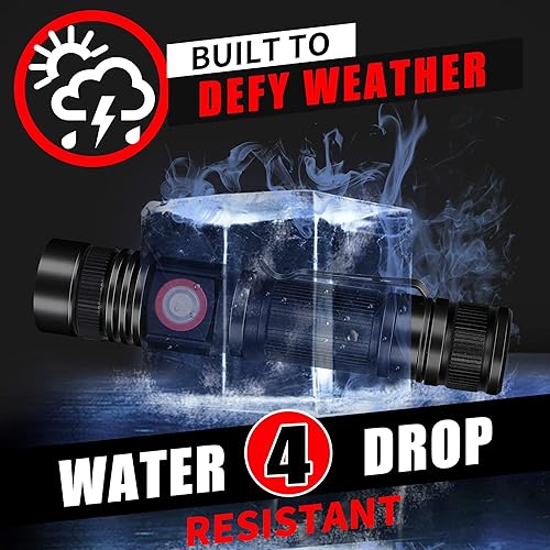 Miniatura 27 de DARKBEAM Linterna UV de 395 nm recargable por USB, lámpara de madera, luz negra, LED ultravioleta de mano portátil con clip, curado de resina, Uv