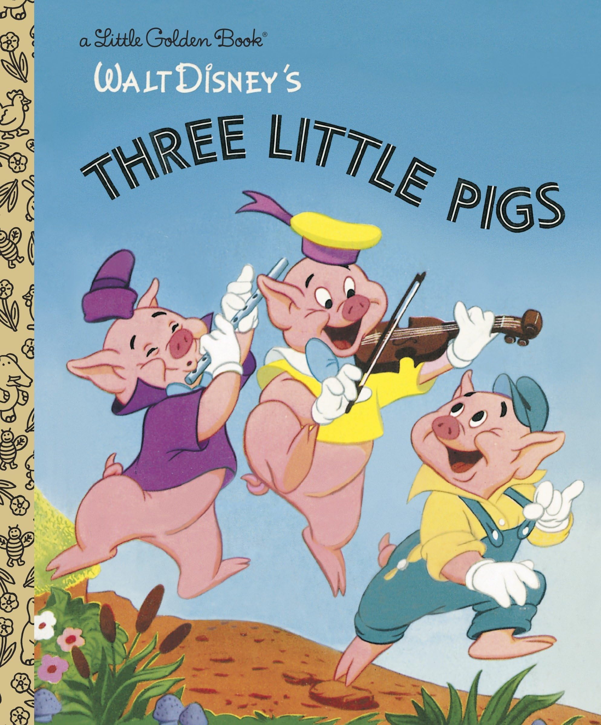 The Three Little Pigs (Disney Classic) (Little Golden Book) Hardcover – Picture Book, 11 Jan. 2005