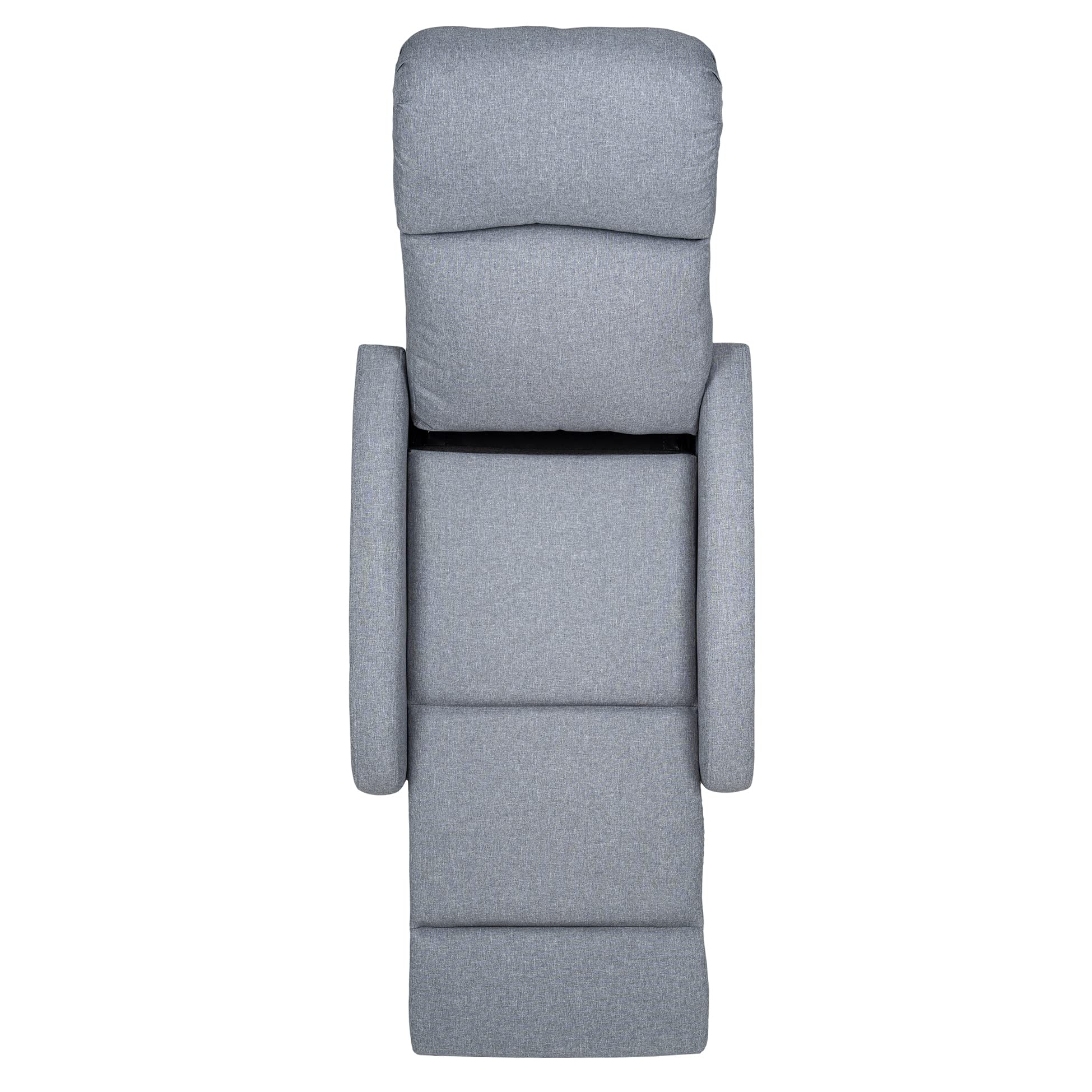 Gremium Poltrona Relax Reclinabile a Letto Con Seduta Ergonomica In Tessuto, Schienale Regolabile e Doppio Cuscino Per Arredo Salotto, Soggiorno e Ufficio