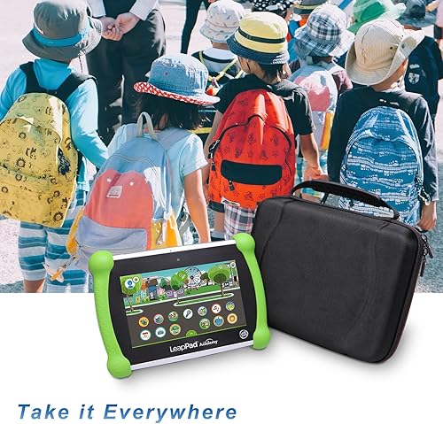 Miniatura 6 de XANAD Funda rígida para Leapfrog Epic Academy EditionLeapfrog LeapPad Ultimate Kids'Learning Tablet  Viaje  Bolsa protectora de almacenamiento de