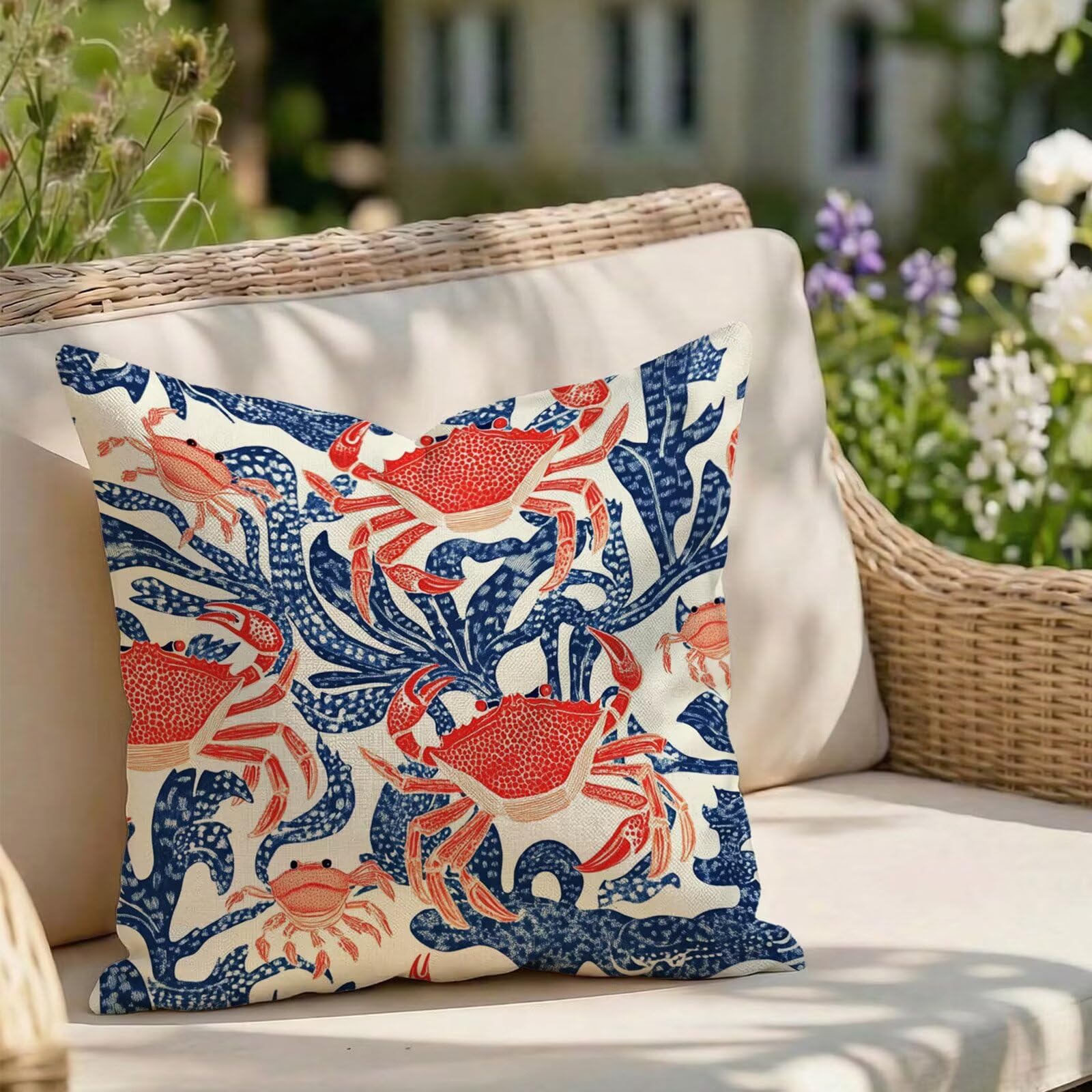 Housses de coussin 75x75 cm extérieur imperméables : fini les taches et l'humidité sur le canapé