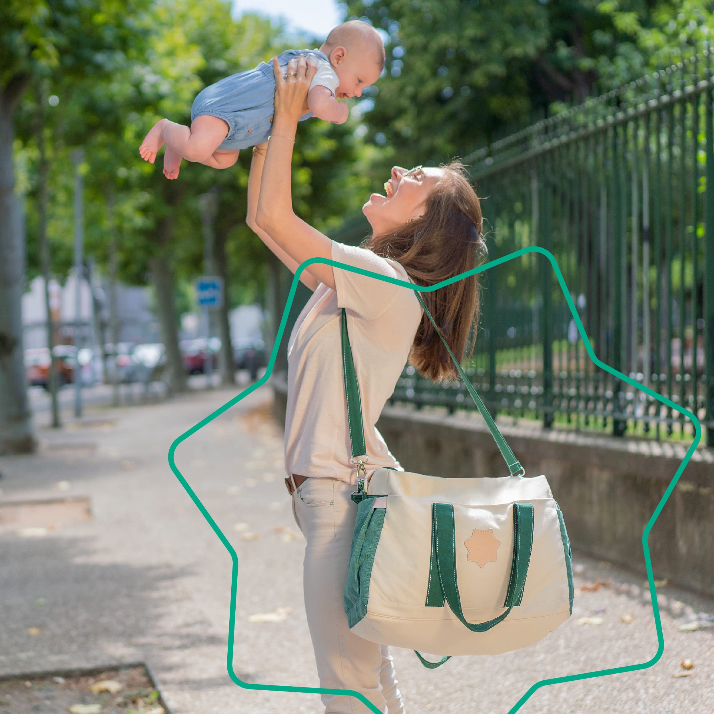 Badabulle Bowling baby changing bag