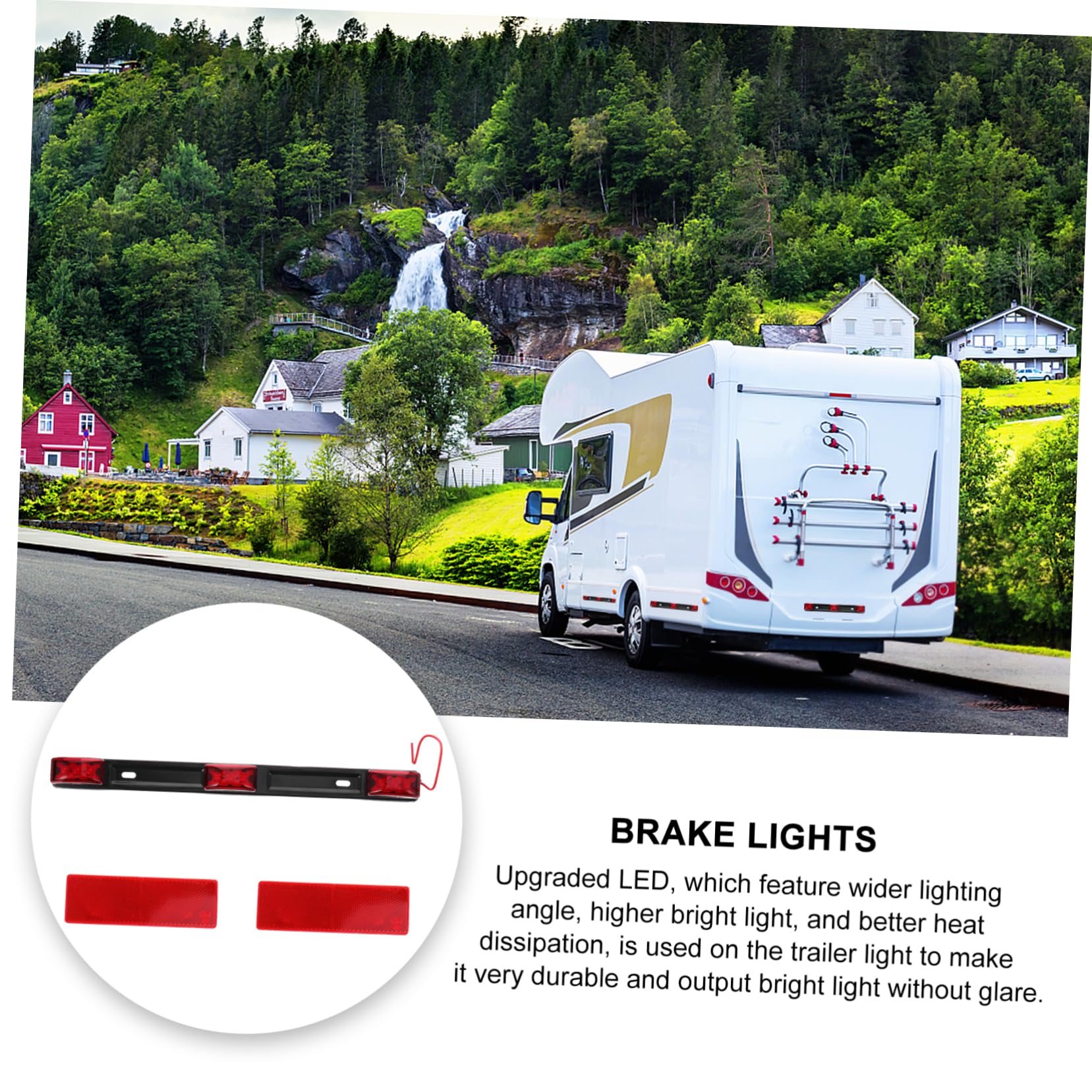 2 Pezzi Barra Luce LED LED per Camion e Luce Posizionamento e Alta Luminosità e Basso Consumo Sicurezza Potenziata per Veicoli Commerciali e Autobus