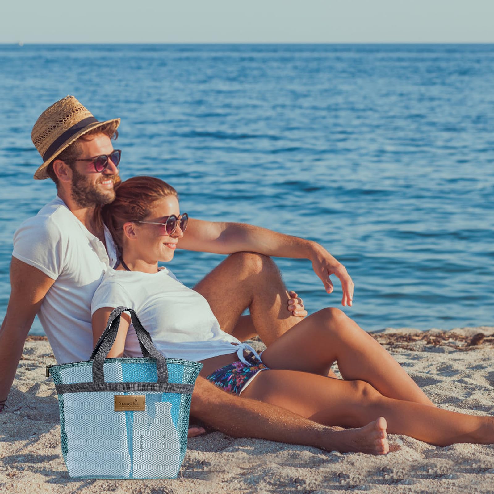 3 Pezzi Borsa da Doccia da Campeggio, BorsaCapiente per Giochi da Spiaggia,Borsa daDoccia Pieghevole da Campeggio per Palestra, Doccia, Viaggi e Campeggios