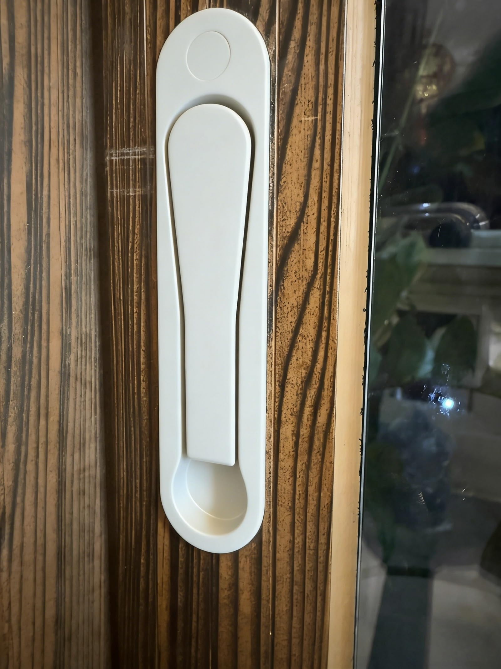Poignée de Fenêtre Blanche Universelle Axe Court Alliage de Zinc PVC Aluminium Bois