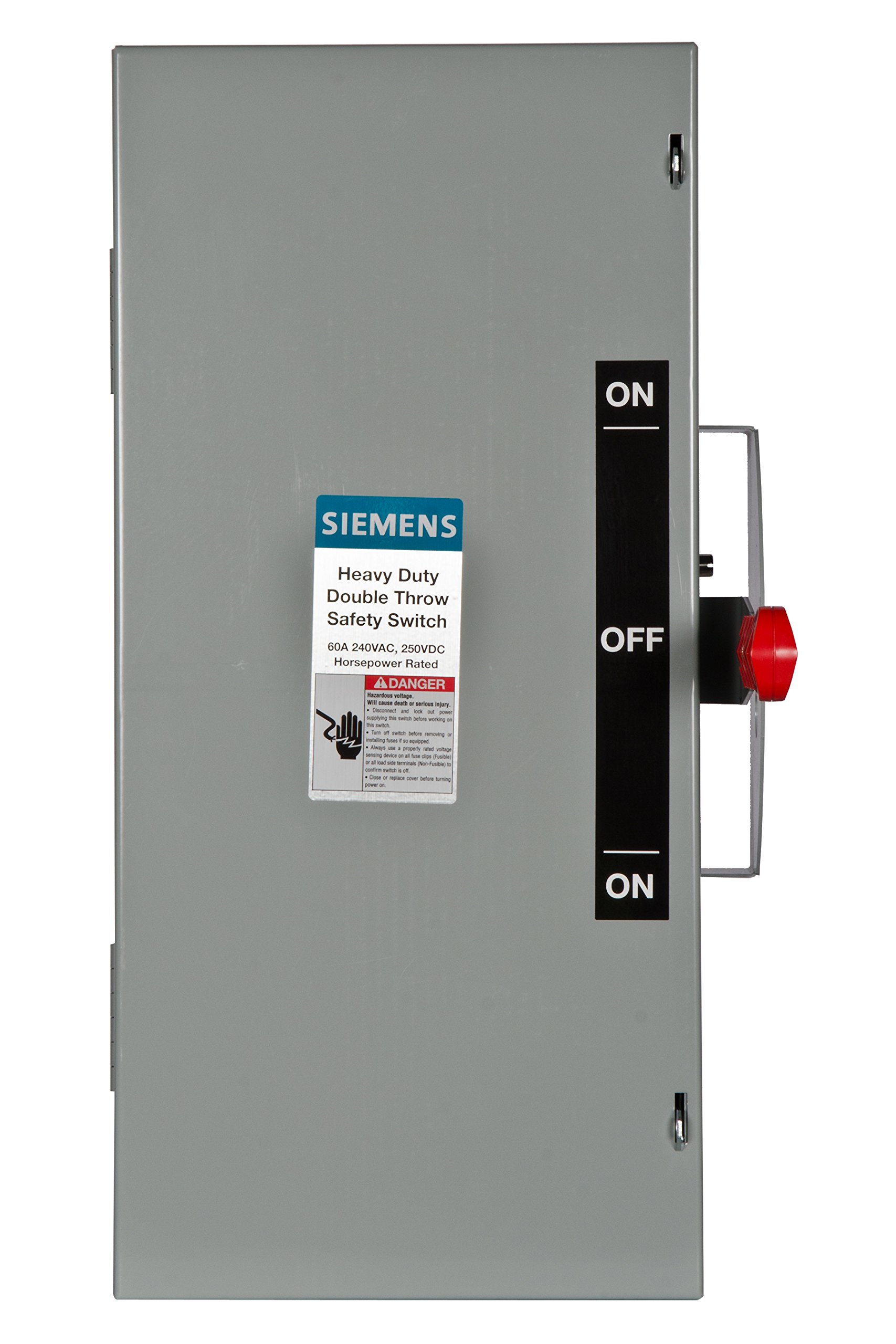 Buy Siemens DTNF322 60Amp 3 Pole 240volt 3 Wire NonFused Double