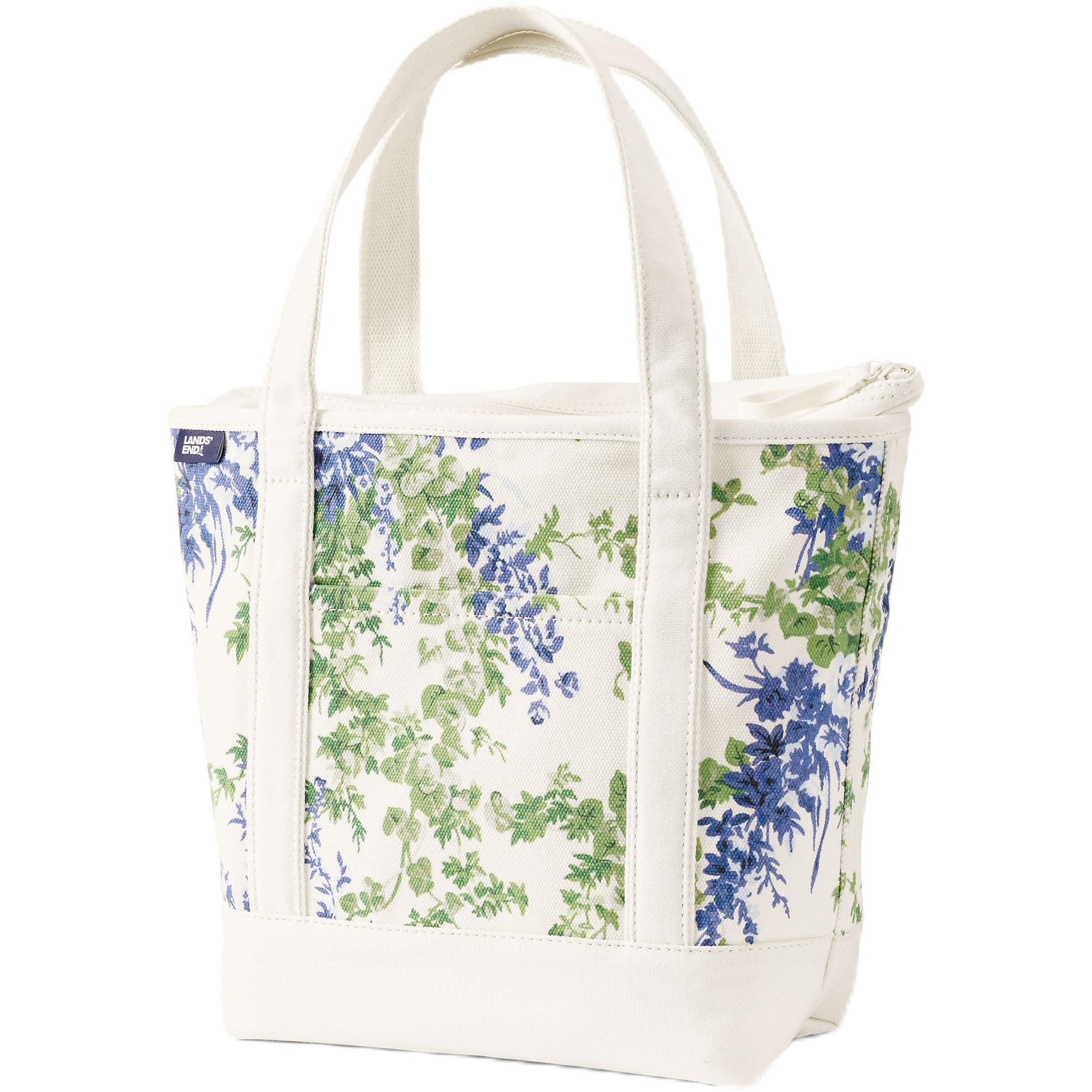 Lands' End Zip Canvas Tote