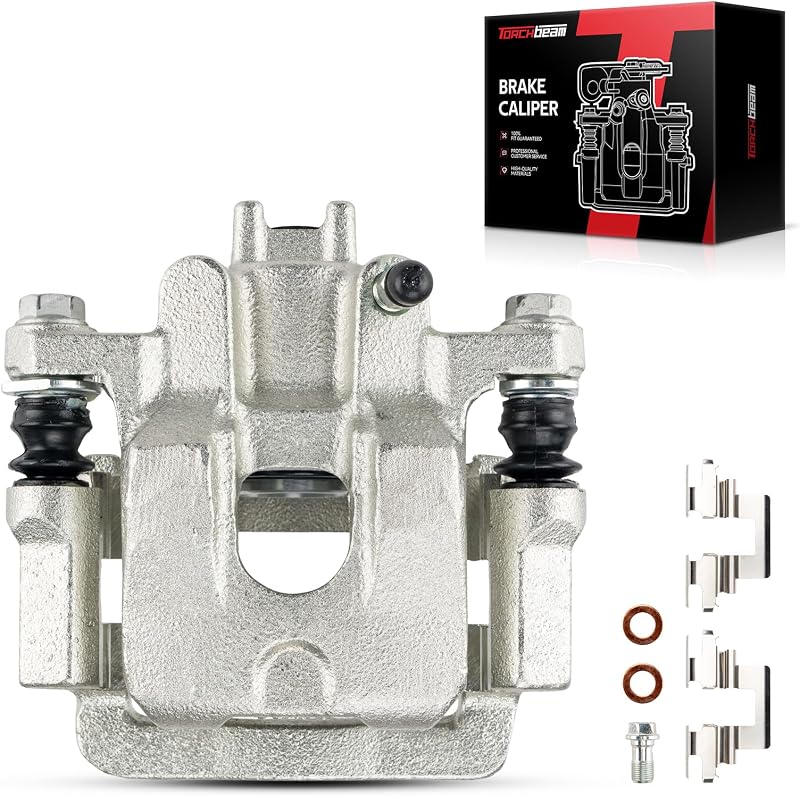Pinça de freio traseira direita Torchbeam com suporte para Honda Pilot e Acura MDX – 1 unidade