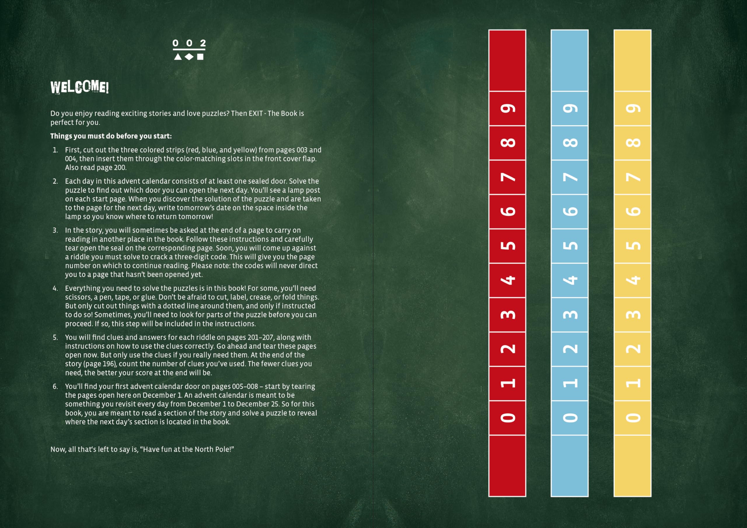 Exit: The Book - Danger at the North Pole: An Advent Calendar Adventure
