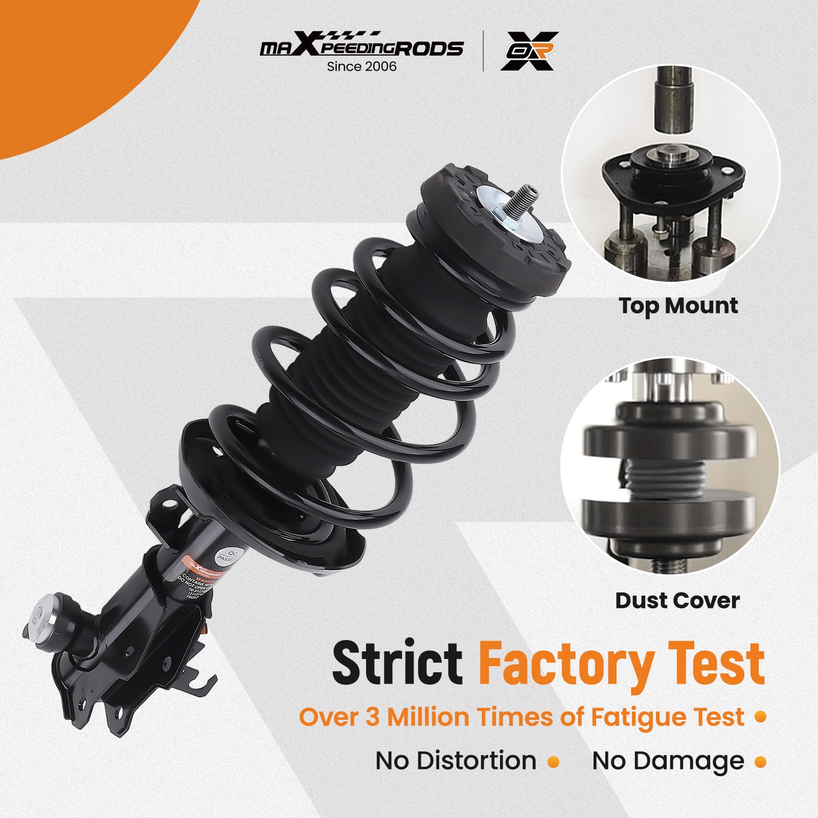 maXpeedingrods 2X Stoßdämpfer Vorne Links Rechts für Opel Insignia A G09 2008-2017 Flexride 13319741