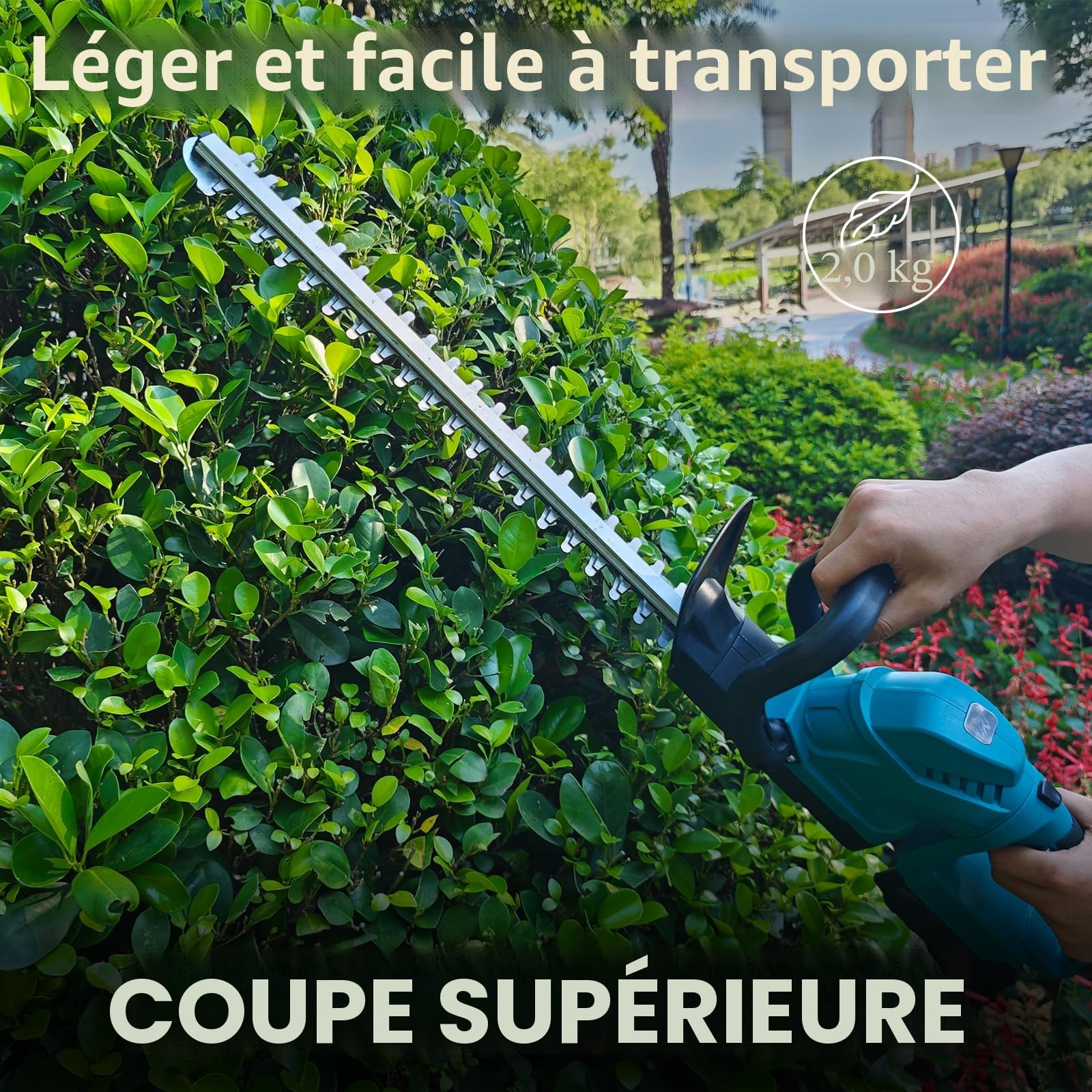 Makita Taille-haie électrique sans fil 52 cm 18 V sans balais tête rotative 180° sans batterie