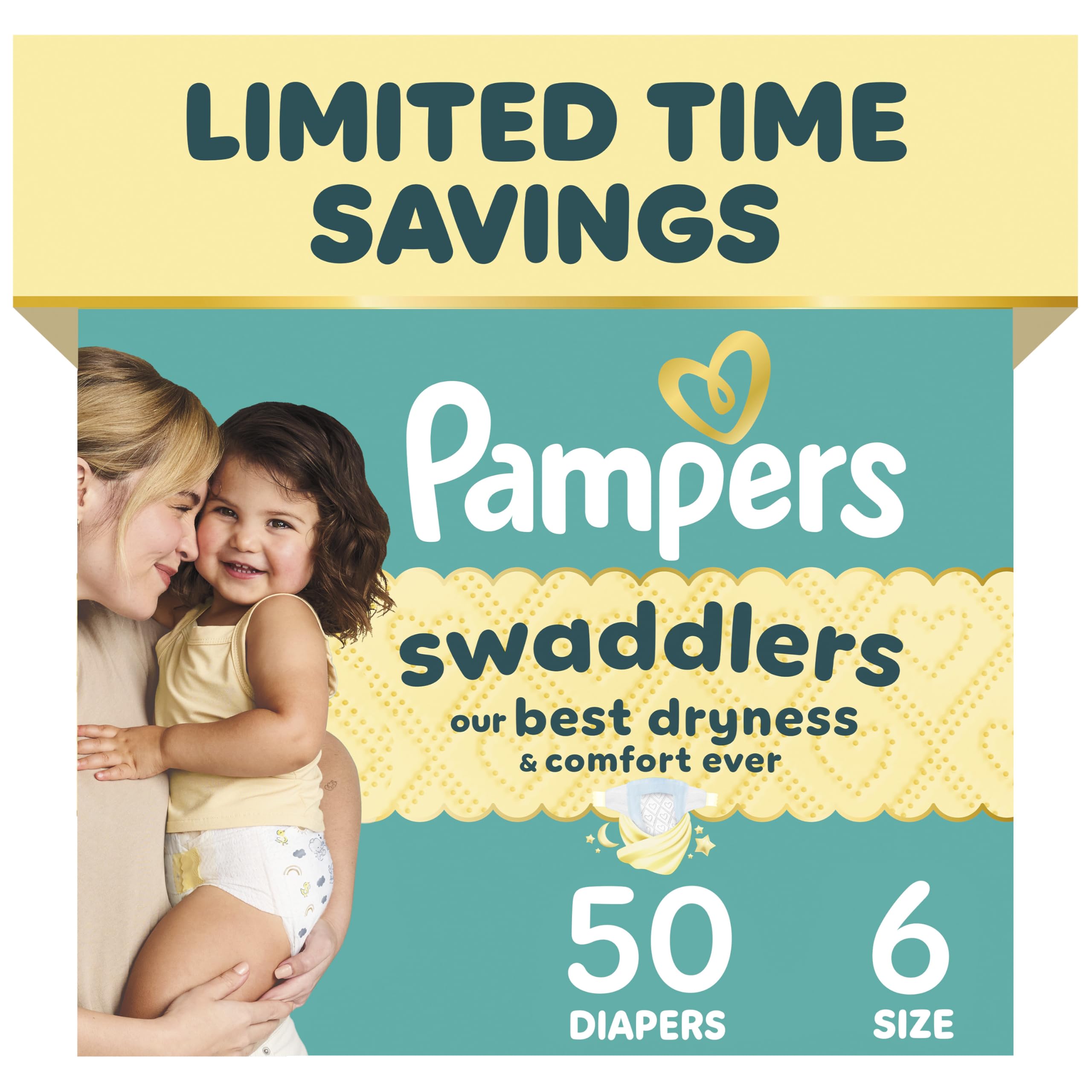Pampers Size 6 - 50 Count
