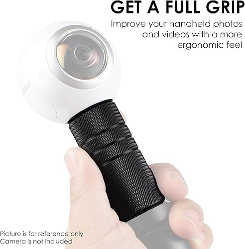 Miniatura 3 de Ztylus Agarre de mano de aleación mango texturizado, soporte estabilizador de mano, accesorio de palo, cámara sin espejo Samsung Gear,