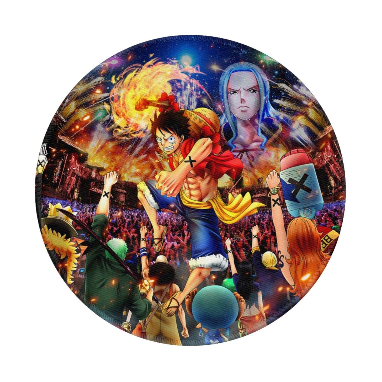ONE PIECE マウスパッド Amazon.co.jp: マウスパッド ワンピース One Piece グッズ 丸型 小型