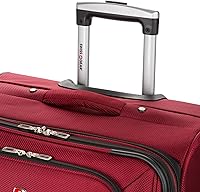 Vista 59 de SwissGear - Equipaje suave expandible Sion con ruedas, Negro