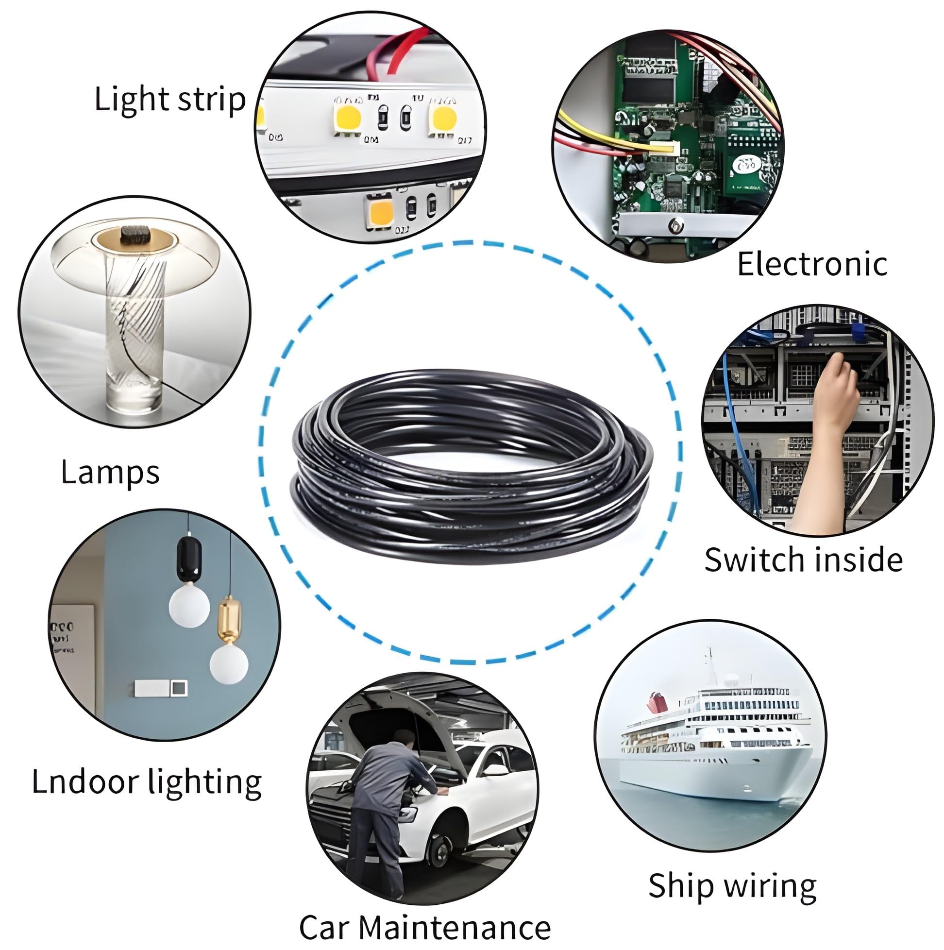 PHYNIX 6mm Aluminium Wire - 90m, High Conductivity -6 PHYNIX 6mm Aluminium Wire - 90m, High Conductivity -6