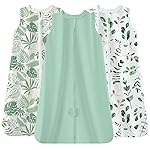 TotAha Baby Sleep Sack 0-6 Months 3-Pack,Summer Light Sleeping Bag 0.5 TOG, Buttery Soft Babies Wearable Blanket with 2-way Safe Zipper Girl Boy, 0.5 TOG
