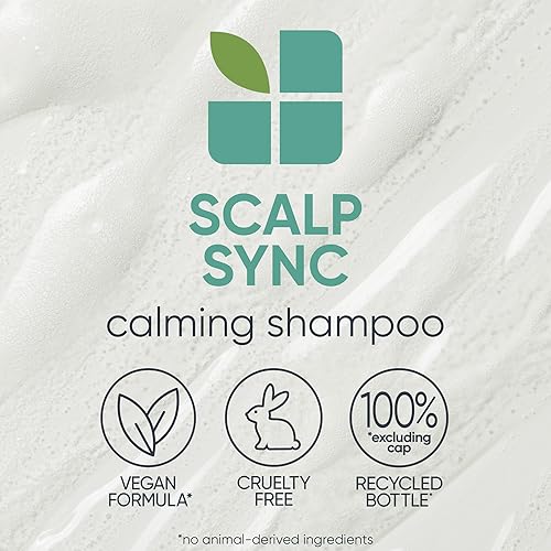Miniatura 4 de Biolage Champú calmante Scalp Sync  Calma e hidrata el cuero cabelludo seco o irritado  Sin parabenos ni silicona  Para control de sensibilidad