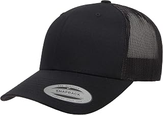 Flexfit Yupoong YP Classics Multicam Retro Trucker Cap - Breathable Mesh Snapback Hat for Men & Women
