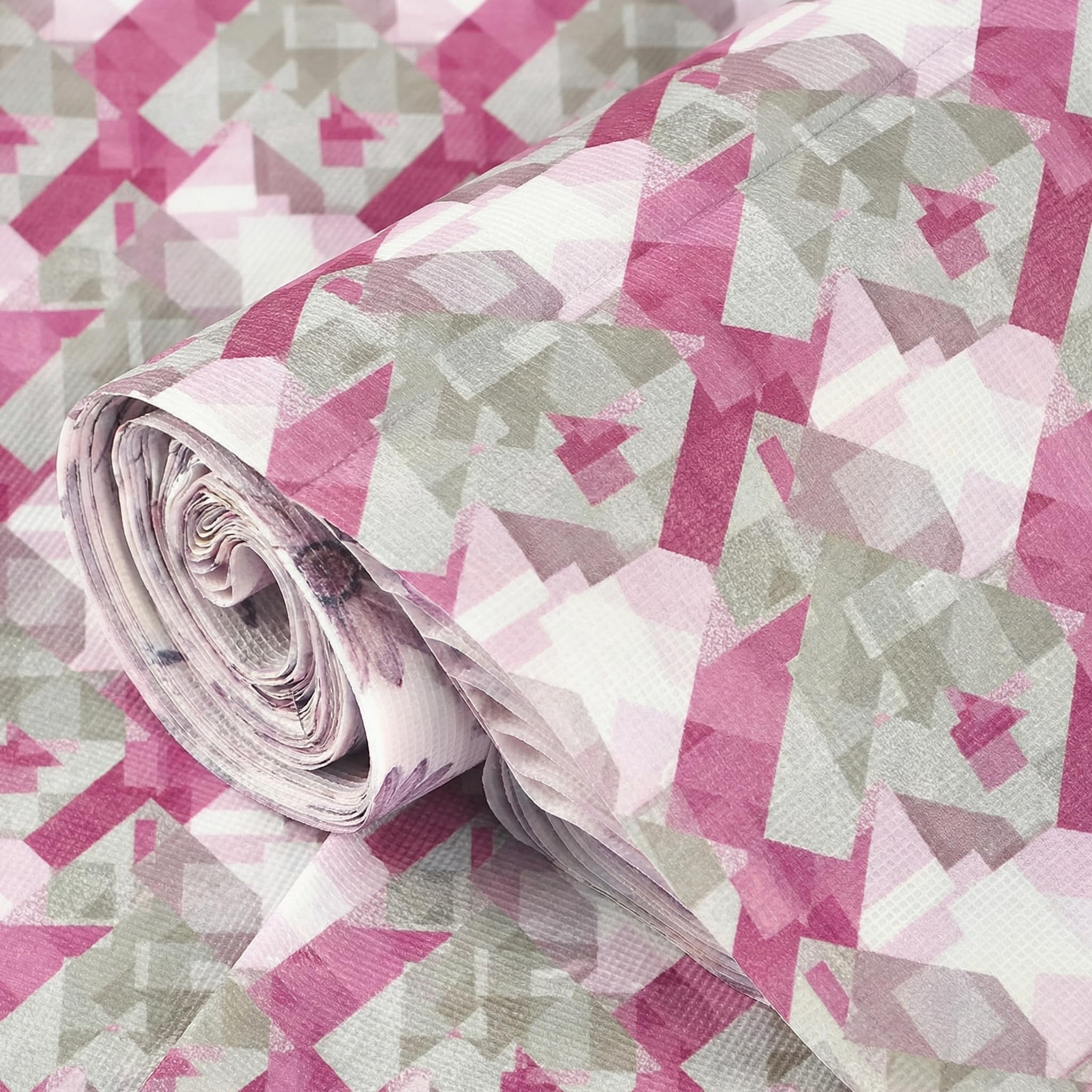 Pink & Grey Shelf Liners - Protect Your Shelves! -1