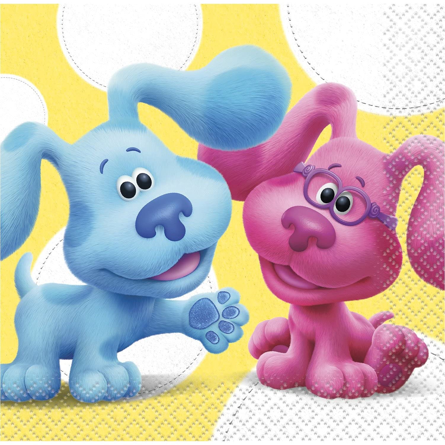 Unique Blue's Clues Beverage Pack of 16 Napkins, 5