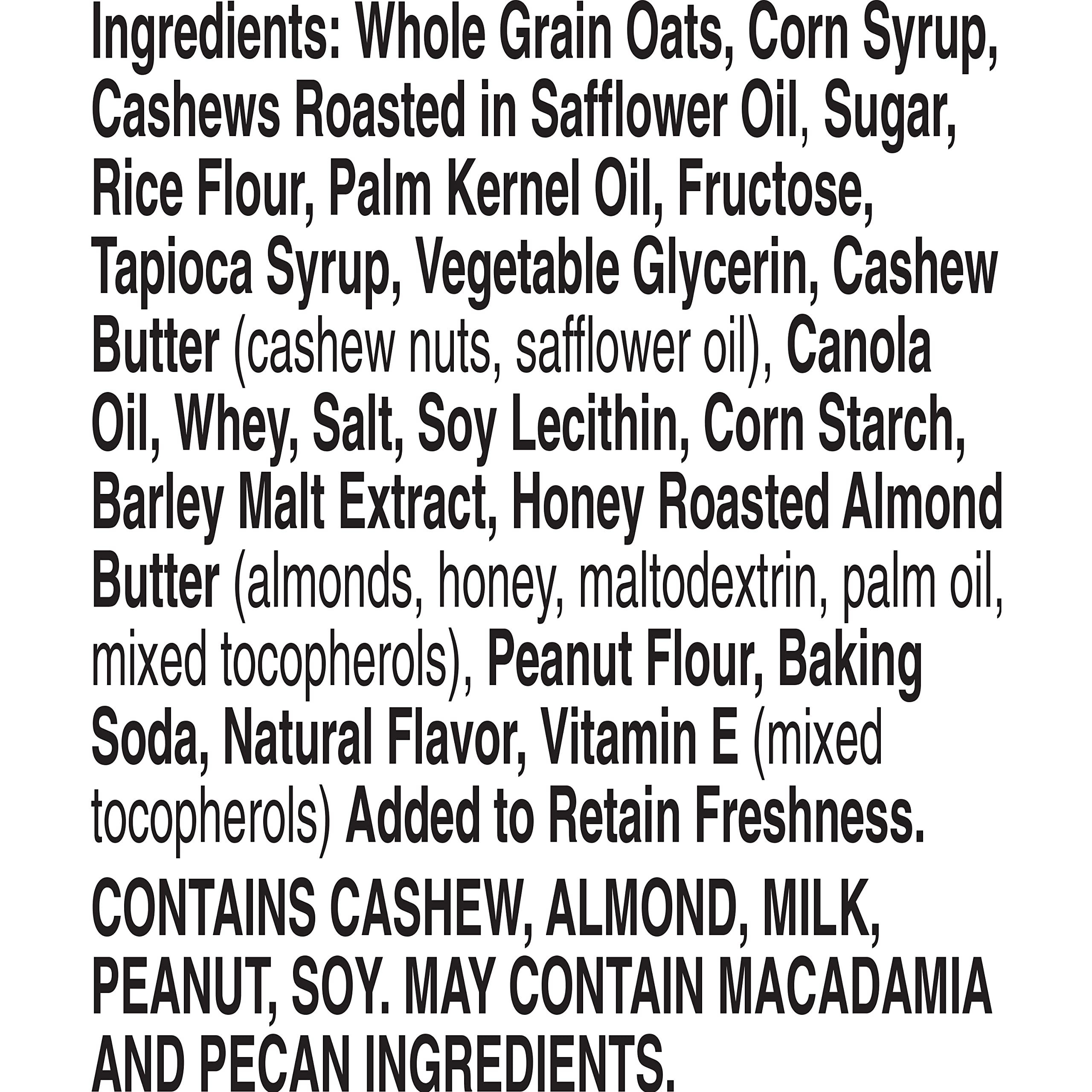 Nature Valley Sweet & Salty Nut Granola Bars, Cashew, 6 - 1.2 Ounce Bars (Pack of 6)