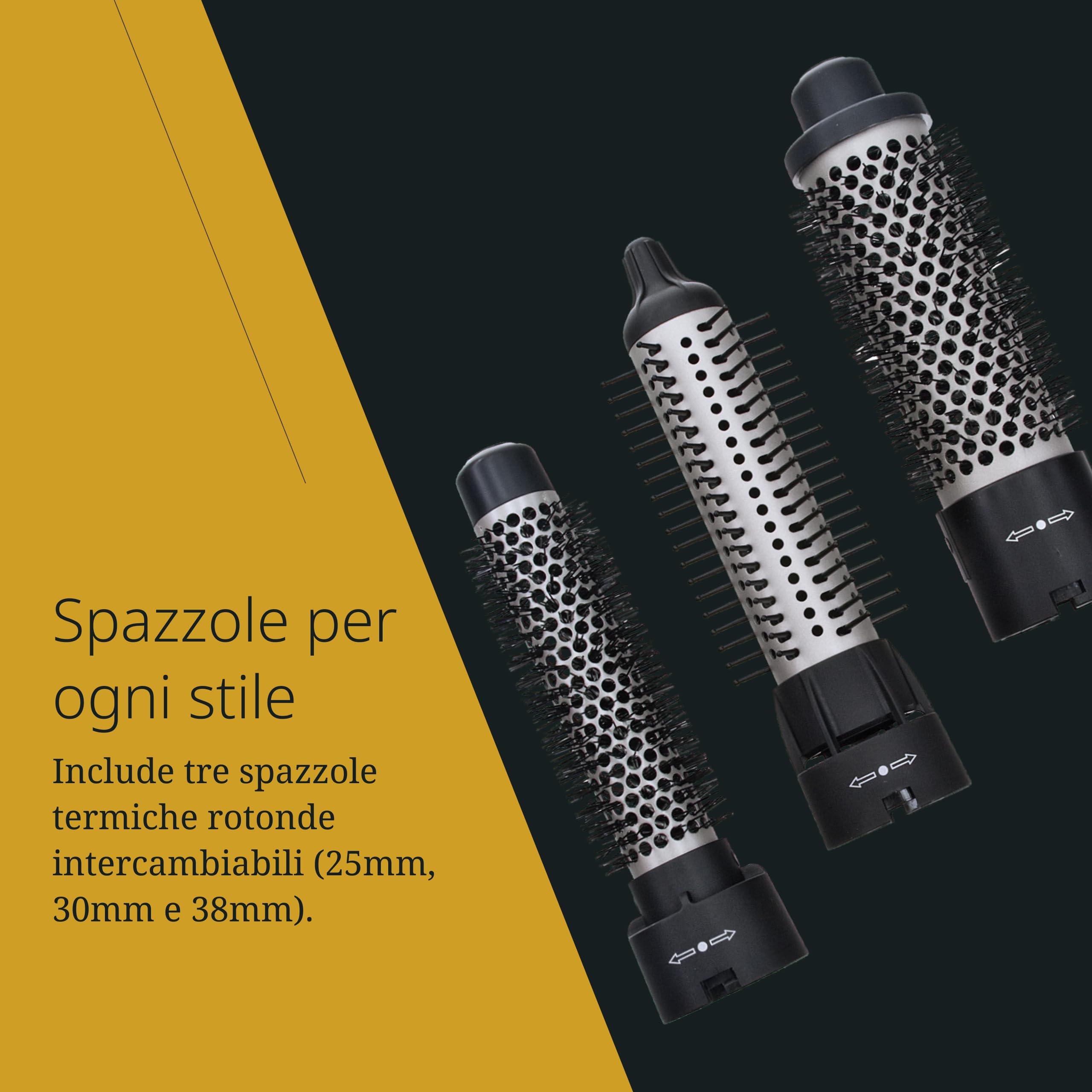 Wahl Airstyler Pro - Spazzola termica - Set di piastre ad aria calda di alta qualità